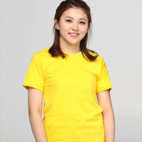 면30수 라운드 티셔츠 (노랑)