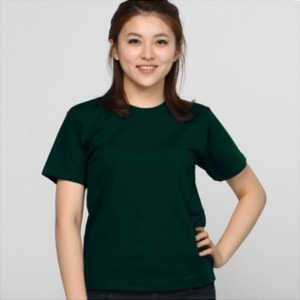 면30수 라운드 티셔츠 티셔츠 (수박색)