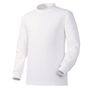 30수 라운드 긴팔 티셔츠 (백색)