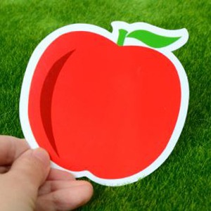 애플데이 사과 메세지카드  (100매)